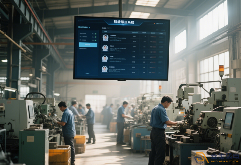 工廠車間—智能排班系統(tǒng)的作用