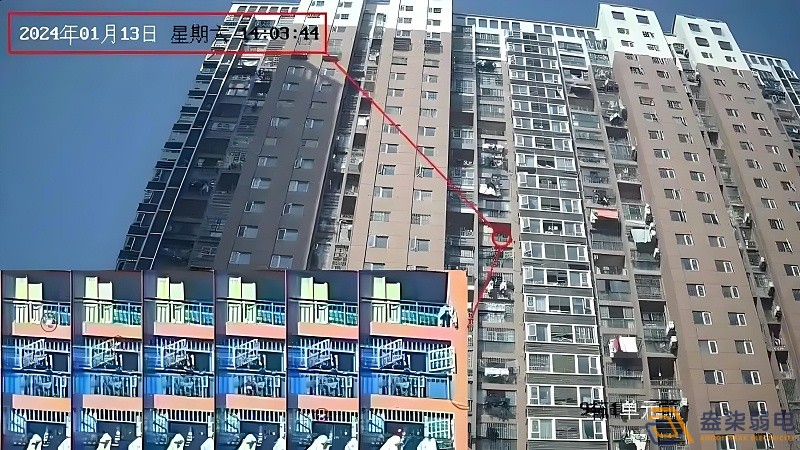 小區高空拋物監控如何避免被遮擋視野？